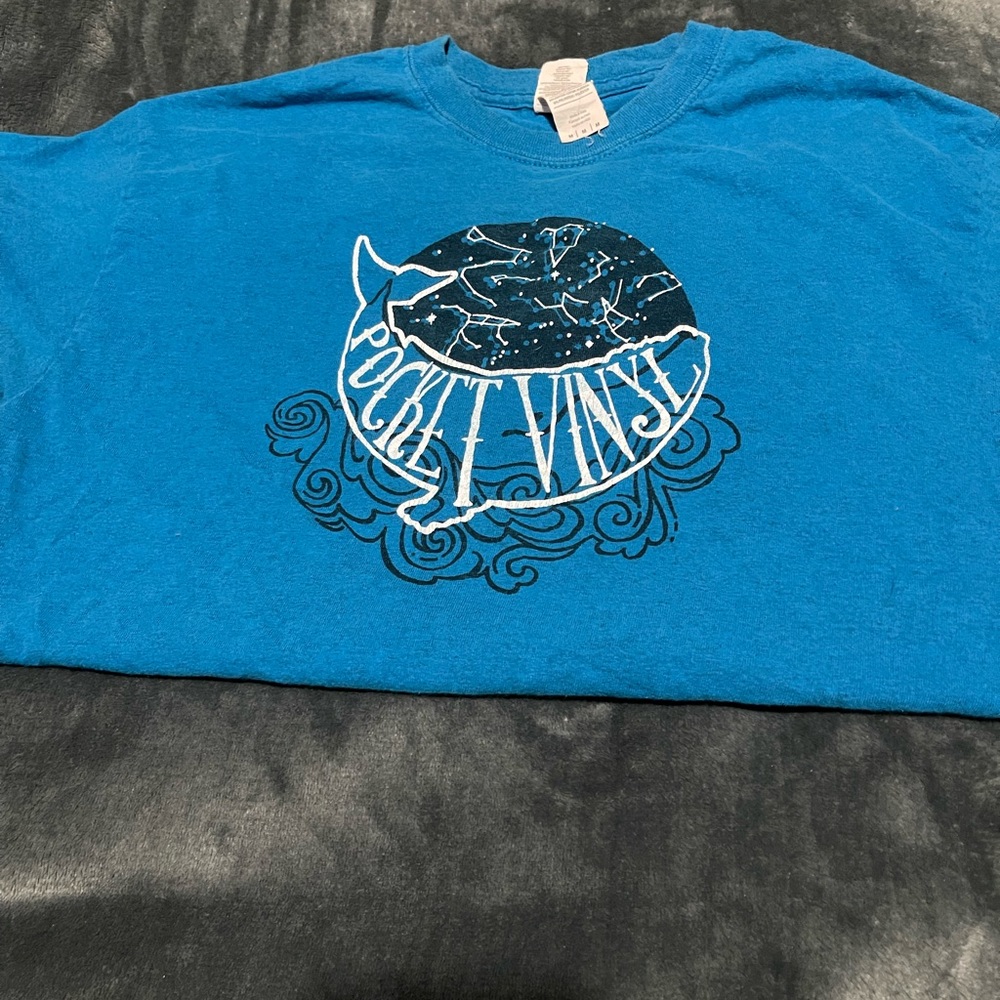 Pocket Vinyl Indie Band T Shirt